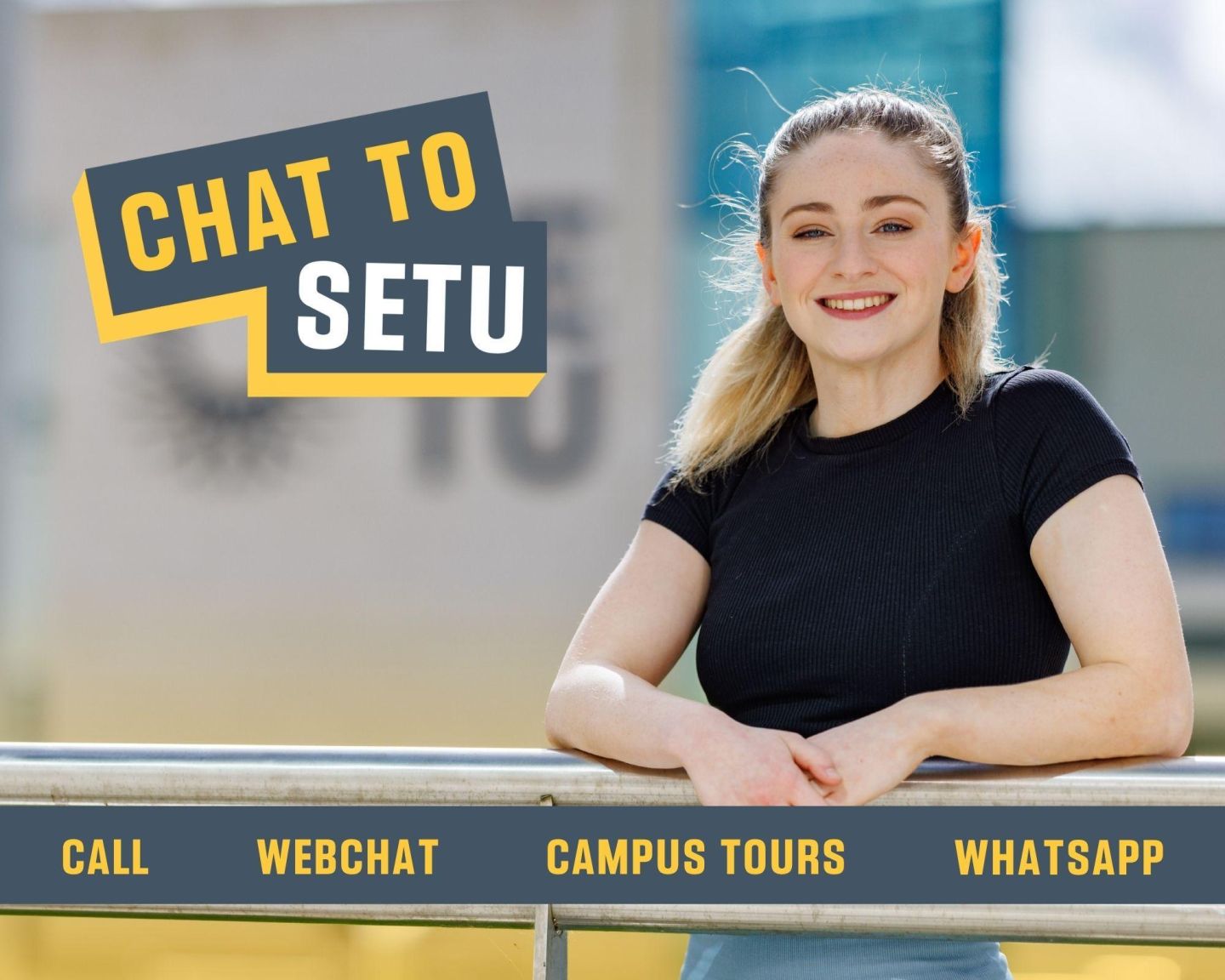 Chat to SETU: CAO Change of Mind campus tours